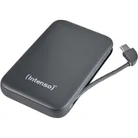 Intenso S10000, 10000 mAh, Litium polymeeri (LiPo), Harmaa (7333034)