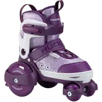 Hudora Roller Skates My First Quad Purple Size 30-33