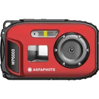 Agfa WP6000 vedenpitävä digikamera, punainen