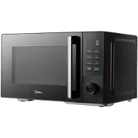 Midea MMO-AG25VB(BK) 25 litran mikroaaltouuni grillillä, musta
