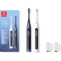 Oclean X Lite Duo tuplapakkaus sähköhammasharja, harmaa/tummansininen