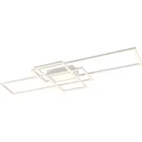 TRIO Irvine LED kattovalaisin 3000-6500K 60W 105cm mattavalkoinen