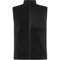 Craft Men's Adv Explore Pile Fleece Vest Black Vuorettomat liivit M