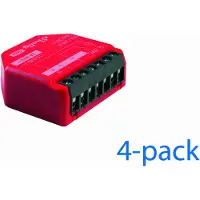 Shelly Relay "1PM Gen4 4 Pack" Max. switching current: 16A WLAN Zigbee Bluetooth (Shelly_1PM_Gen4_4er)