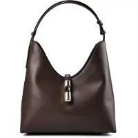 Furla Olkalaukku 'Goccia' tummanruskea