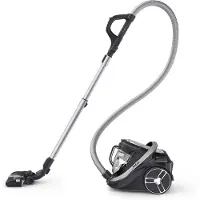 Tefal Silence Force Cyclonic Total Clean pölynimuri, pölypussiton, musta