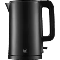OBH Nordica Thermo Protect vedenkeitin 1,5 l, musta