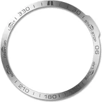 INF Tyylikäs kehys, joka on yhteensopiva Garmin Fenix 7X:n kanssa Silver