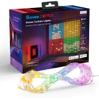 Govee WiFi & Bluetooth Curtain Light Netflix Version verhovalo