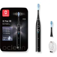 Oclean X Pro 20 sonic-hammasharja + vaihtopää Black 1 kpl
