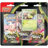 Pokémon ME03: Perfect Order 3-Pack Blister Chikorita