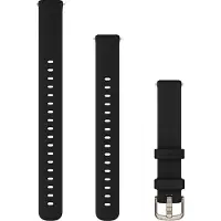 Garmin Lily 2 -silikoniranneke, musta