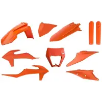 Polisport Täydellinen muovisarja EXC/ EXC-F 20–23 oranssi