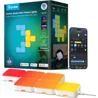 Govee Smart Mini Panel Lights -laajennussarja, 6 kpl