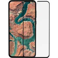 dbramante1928 Eco-Shield -näytönsuoja, Samsung Galaxy A35, mustat reunat