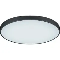 TRIO Waco LED kattovalaisin 75cm 2x51W 2300+3000+4000K mattamusta