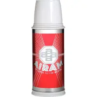 Airam termospullo 1 litra, punainen