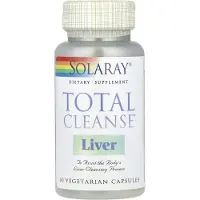Solaray , Total Cleanse, Liver, 60 Vegetarian Capsules