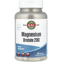 Kal , Magnesium Orotate 200, 200 mg, 120 Vegcaps (50 mg per Pilleri)
