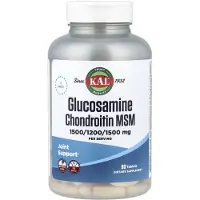 Kal Glucosamine Chondroitin Msm Osteo-articular Support Tabletit 90 Yksiköt