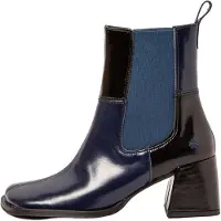 Art for woman. 1170711EH003_0MU Leather Ankle Boots 1707 Verona black (40), 3 to 5 cm, None, Casual