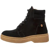 El naturalista for woman. 25900S101005_001 Leather Ankle Boots N5900S Arpea black (37), Flat, 1 to 3 cm, Casual