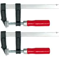 VOREL Puusepän puristimet - - 38200 - 200x50mm - 2 kpl - Erikoisrautamateriaalista valmistetut leuat