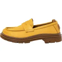 Art for woman. 119021324003_024 Yellow 1902 Birmingham Leather Loafers (39), 3 to 5 cm, None, Casual, Classic