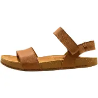 El naturalista for man. 2579011ND005_023 Brown leather sandals N5790 Balance (41), Flat, 1 to 3 cm, Velcro, Casual
