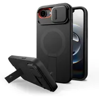 Tech-Protect iPhone 16e/17e Kevlar Aura -kotelo - MagSafe-yhteensopiva - Musta