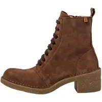 El naturalista for woman. 2566012FQ005_012 Brown leather ankle boots -heel height: 5,5cm (36), 5 to 8 cm, Casual