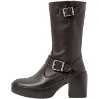 Art for woman. 116571101003_001 Leather boots 1657 black (41), 3 to 5 cm, Zip, Casual