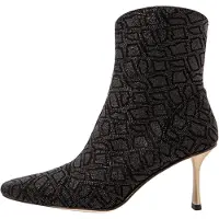 Neosens for woman. 3319611TQ003_001 Leather ankle boots S3196 black (39), 8 to 10 cm, Zip, Casual