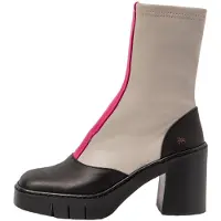 Art for woman. 1197311LR003_001 Ankle boots 1973 beige (40), 8 to 10 cm, Zip, Casual
