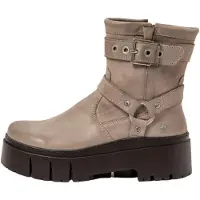 Art for woman. 1176711EW003_039 Brown Leather Ankle Boots 1767 (36), 1 to 3 cm, Zip, Casual