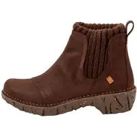El naturalista for woman. 2NE234120005_012 Pleasant brown leather ankle boots (40), 1 to 3 cm, None, Casual