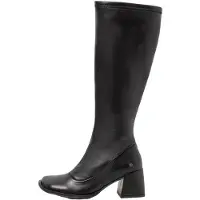 Art for woman. 117081101003_001 Elder Boots black (38), Leather, 8 to 10 cm, Zip, Casual