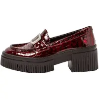 Art for woman. 113721267003_008 Leather Shoes 1372 York burgundy (36), 3 to 5 cm, None, Casual, Classic