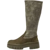 Art for woman. 119561222003_0G3 Boots 1956 Antwerp green (38), Leather, 3 to 5 cm, Zip, Casual