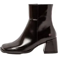 Art for woman. 117061101003_001 Leather Ankle Boots 1706 Verona black (37), 5 to 8 cm, Zip, Casual