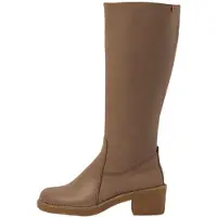 El naturalista for woman. 25663S3UN005_039 Leather Boots N5663S grey Ticino (37), 3 to 5 cm, Zip, Classic