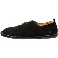 El naturalista unisex. 259741101005_001 Leather shoes N5974 black (43), Flat, Laces, Casual