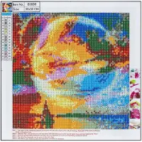 Centrum Diamond Painting 30*30cm. PLANET