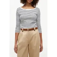 Tommy Hilfiger Cody Boat-Nk 3/4 Slv Tee - Navy - XS