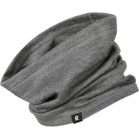 Reima Aarni Merinovillainen Putkihuivi Melange Grey Melange Grey-52-58 cm Wool Harmaa 52-58 cm Pojat, Tytöt