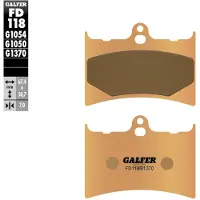 Galfer Fd118-g1370 Sinteröidyt Levyjarrupalat