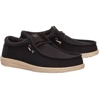 HeyDude for man. HD41894 Wally Classic brown shoes (45), Flat, Laces, Casual