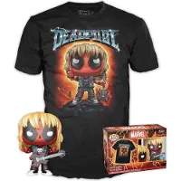 Funko POP! Deadpool & T-paita-heavy Metal