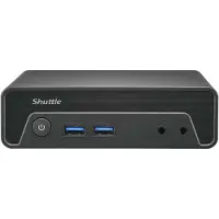 Shuttle Computer Group Nano PC NE10N, 0.6L kokoinen PC, Mini PC Barebone, Intel SoC, DDR4-SDRAM, PCI Express, SATA, 65 W (PFB-NE10N101)