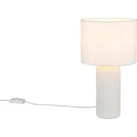 TRIO Blair pöytävalaisin 36 cm E27 mattavalkoinen